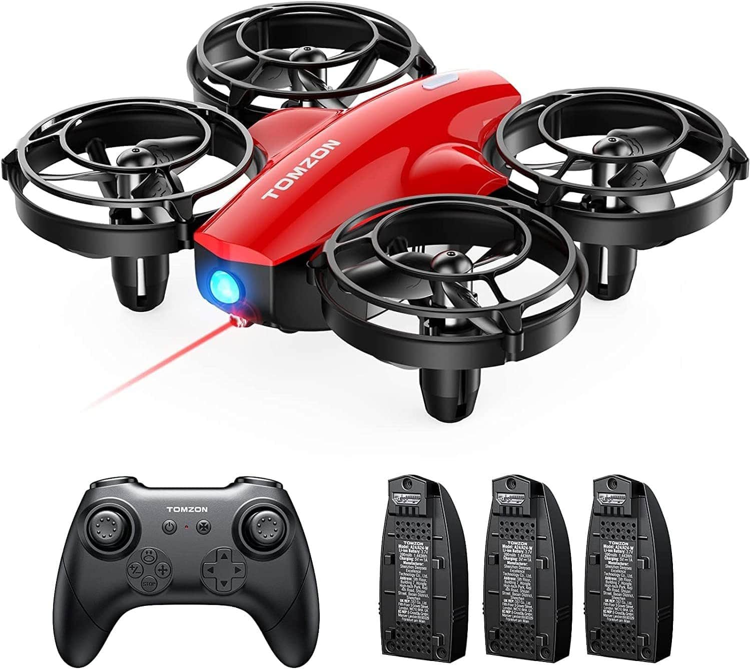 Tomzon Dron pro děti A24 červený