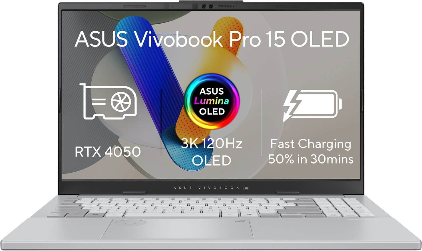 ASUS Vivobook Pro 15 OLED N6506CU-OLED013X Cool Silver kovový