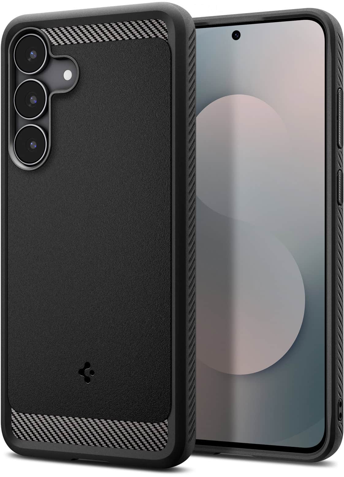 Spigen Rugged Armor Matte Black Samsung Galaxy S25 FE