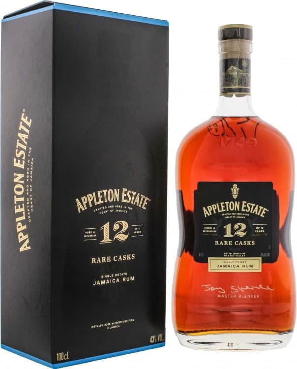 Appleton Estate Rare Casks Jamaica Rum 12y 43% 1 l (holá láhev)