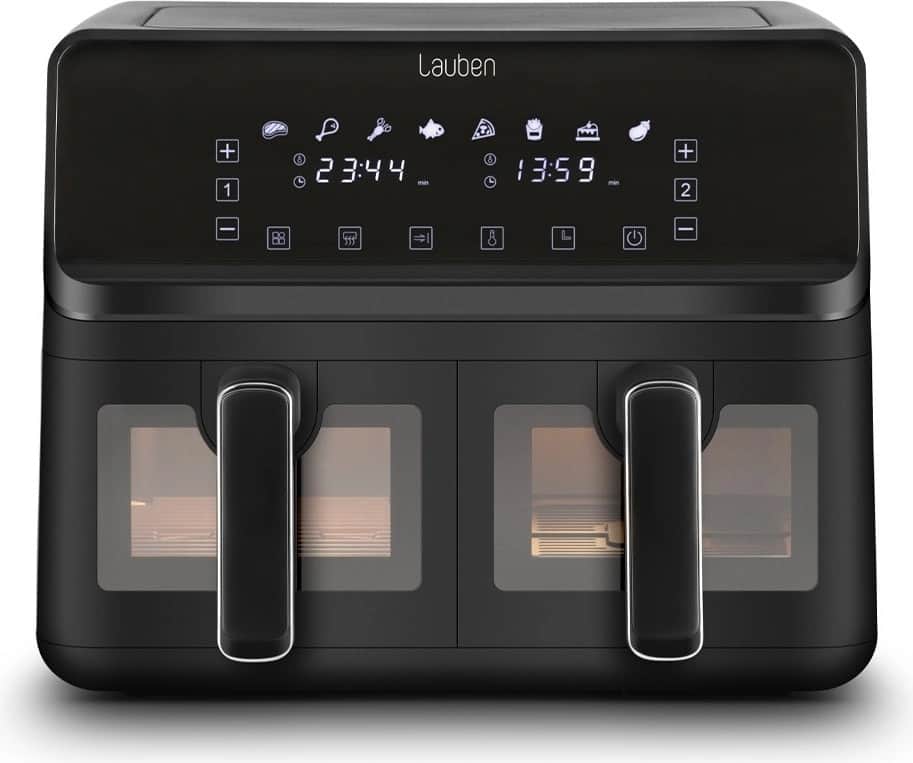 Lauben DualZone Air Fryer 8000BC