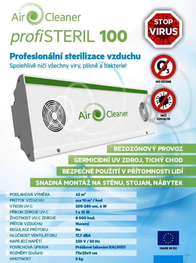 Air Cleaner ProfiSteril 100