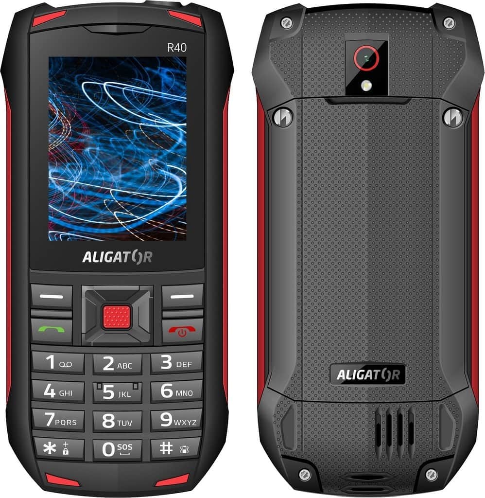 ALIGATOR R40 eXtremo černo-červená