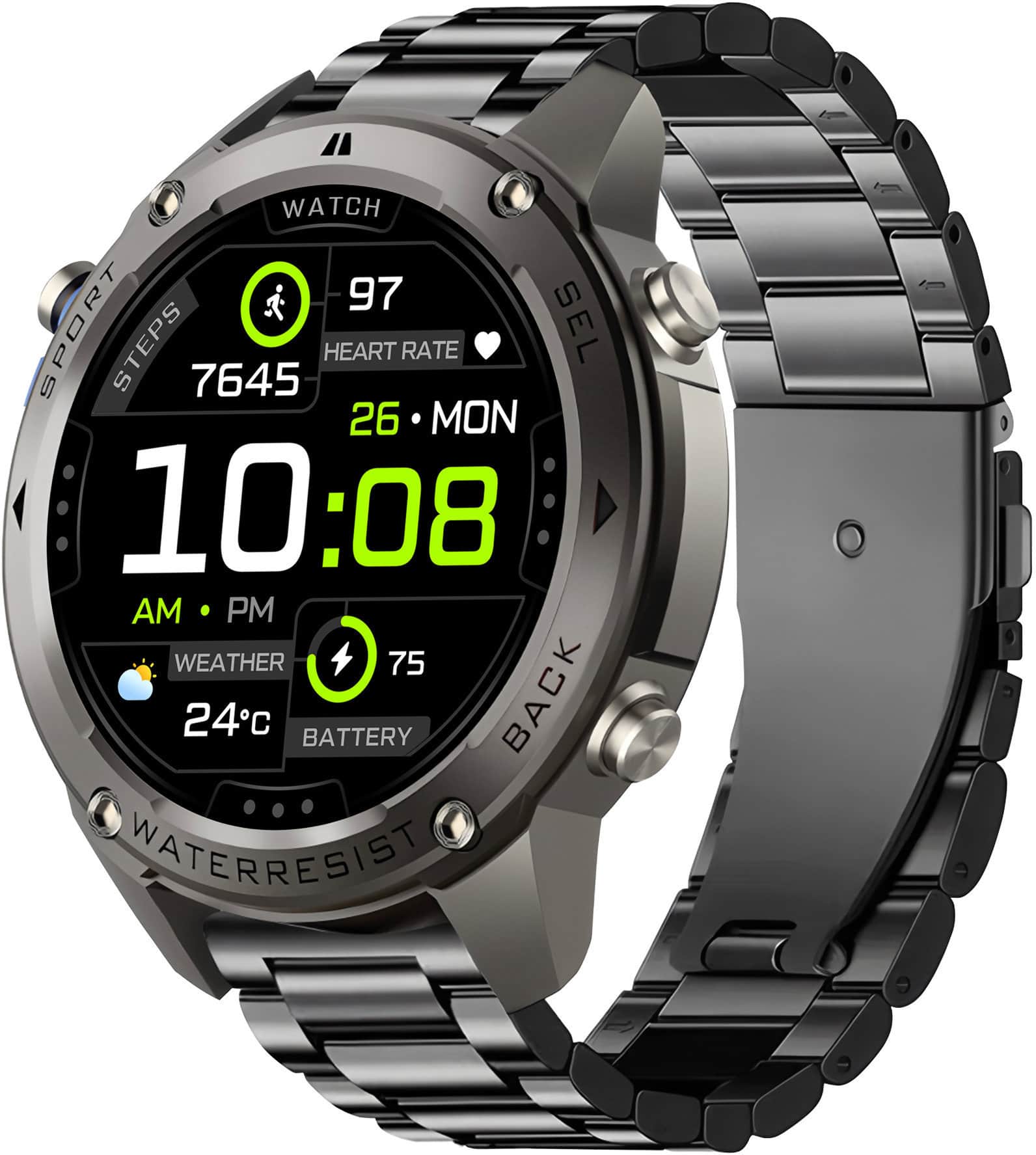 Aligator Watch GPS, černé