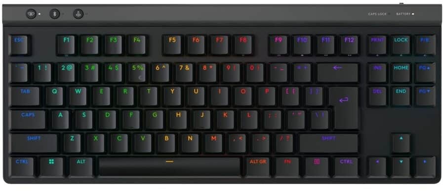 Logitech G515 TKL Lightspeed Tactile Black - CZ/SK