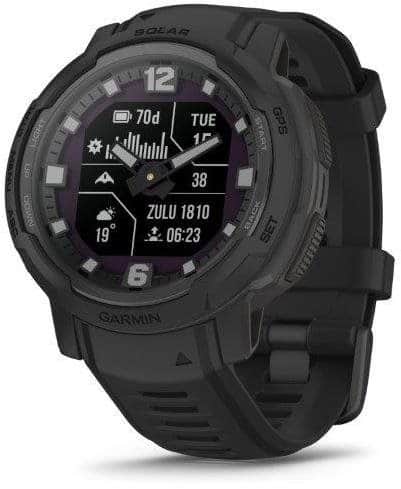 Garmin Instinct Crossover Solar Tactical Edition Black