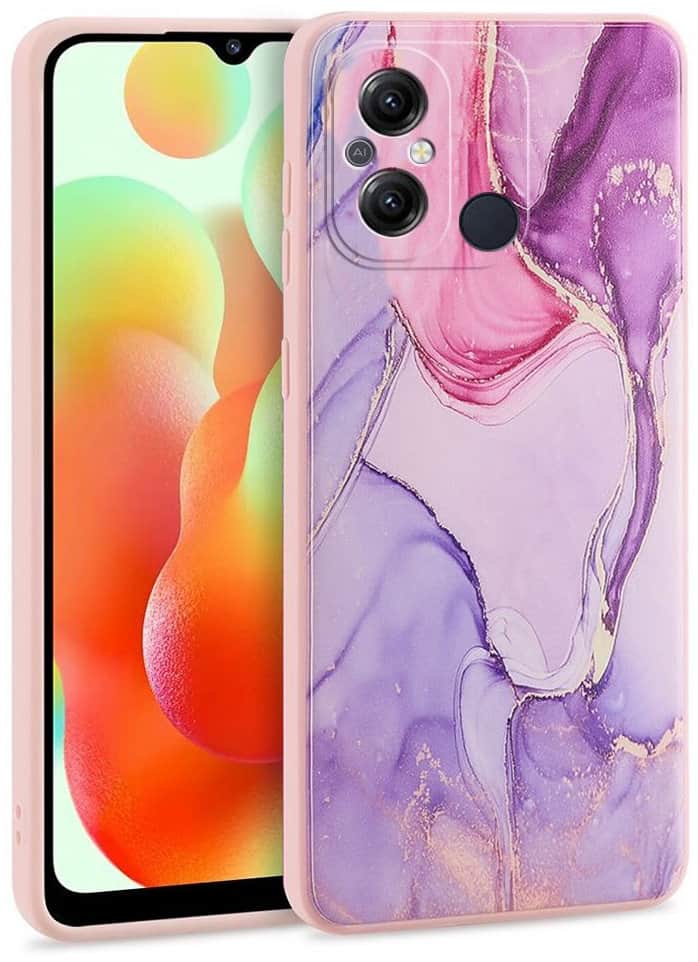 Tech-Protect Mood kryt na Xiaomi Redmi 12C, marble
