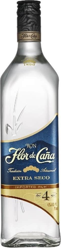 Flor de Cana Extra Dry Rum 4y 40% 1 l (holá láhev)